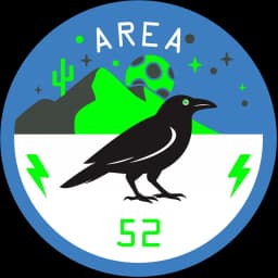 Area 52 crow logo